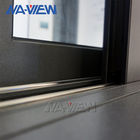 एल्यूमीनियम Frameless फिसलने ग्लास खिड़की CE फर्श फिसलने छत करने के लिए विंडोज